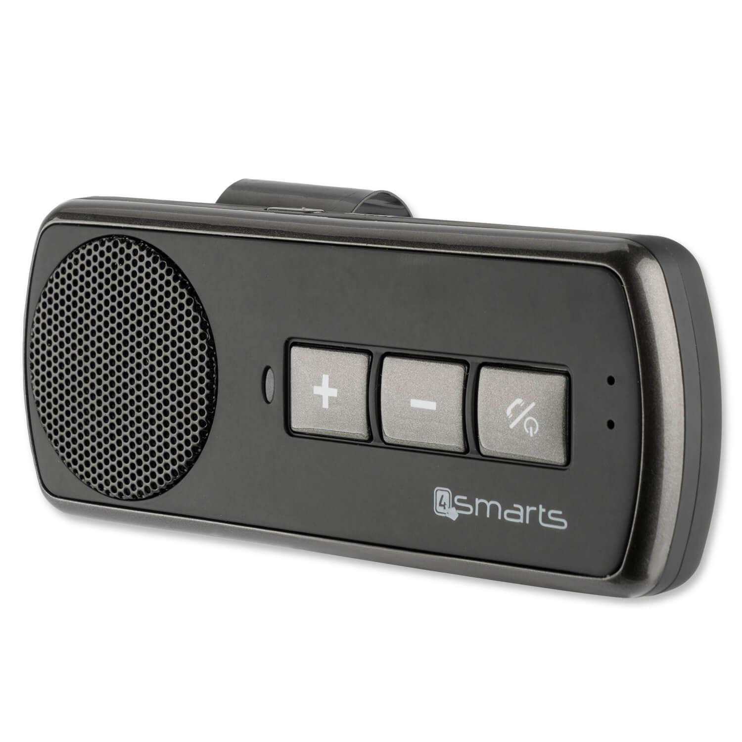 Безжичен спийкърфон за смартфони и мобилни устройства - 4smarts Wireless Speakerphone Gigatooth B5 (черен) | JAR Computers Безжичен спийкърфон за смартфони и мобилни устройства - 4smarts Wireless Speakerphone Gigatooth B5 (черен)