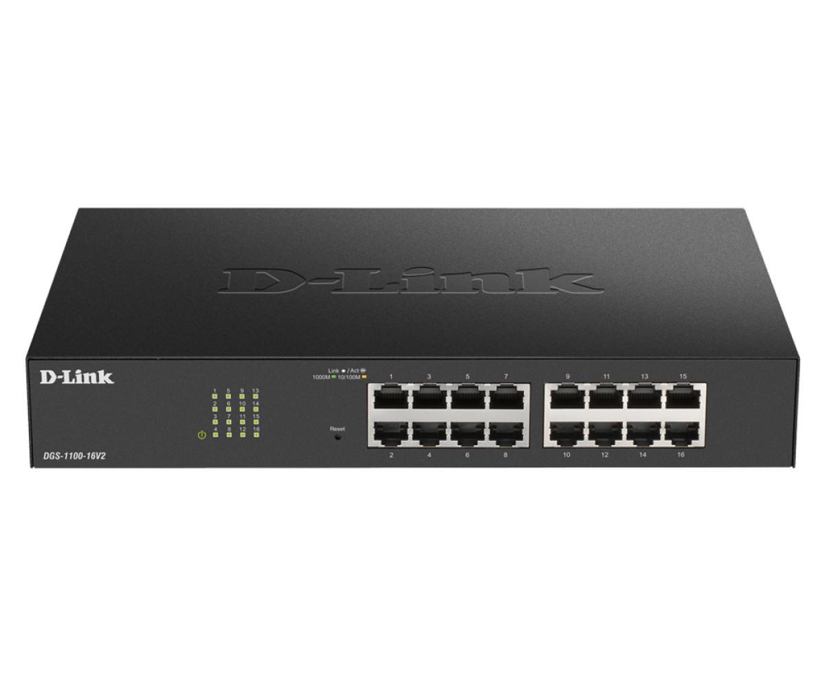 D-Link DGS-1100-24PV2 Managed L2 Gigabit Ethernet (10/100/1000) Power over Ethernet (PoE) Black | JAR Computers D-Link DGS-1100-24PV2 Managed L2 Gigabit Ethernet (10/100/1000) Power over Ethernet (PoE) Black