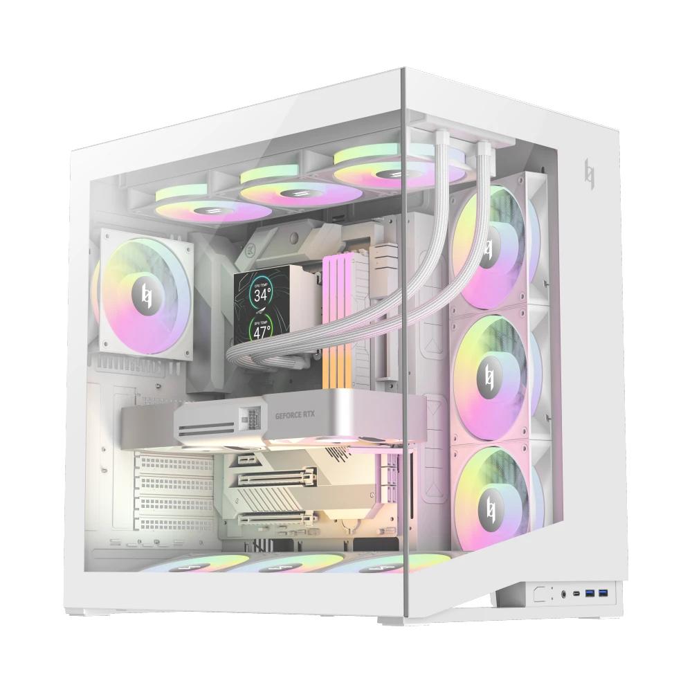 Gamemax кутия Case ATX - NEX C56 WH | JAR Computers Gamemax кутия Case ATX - NEX C56 WH