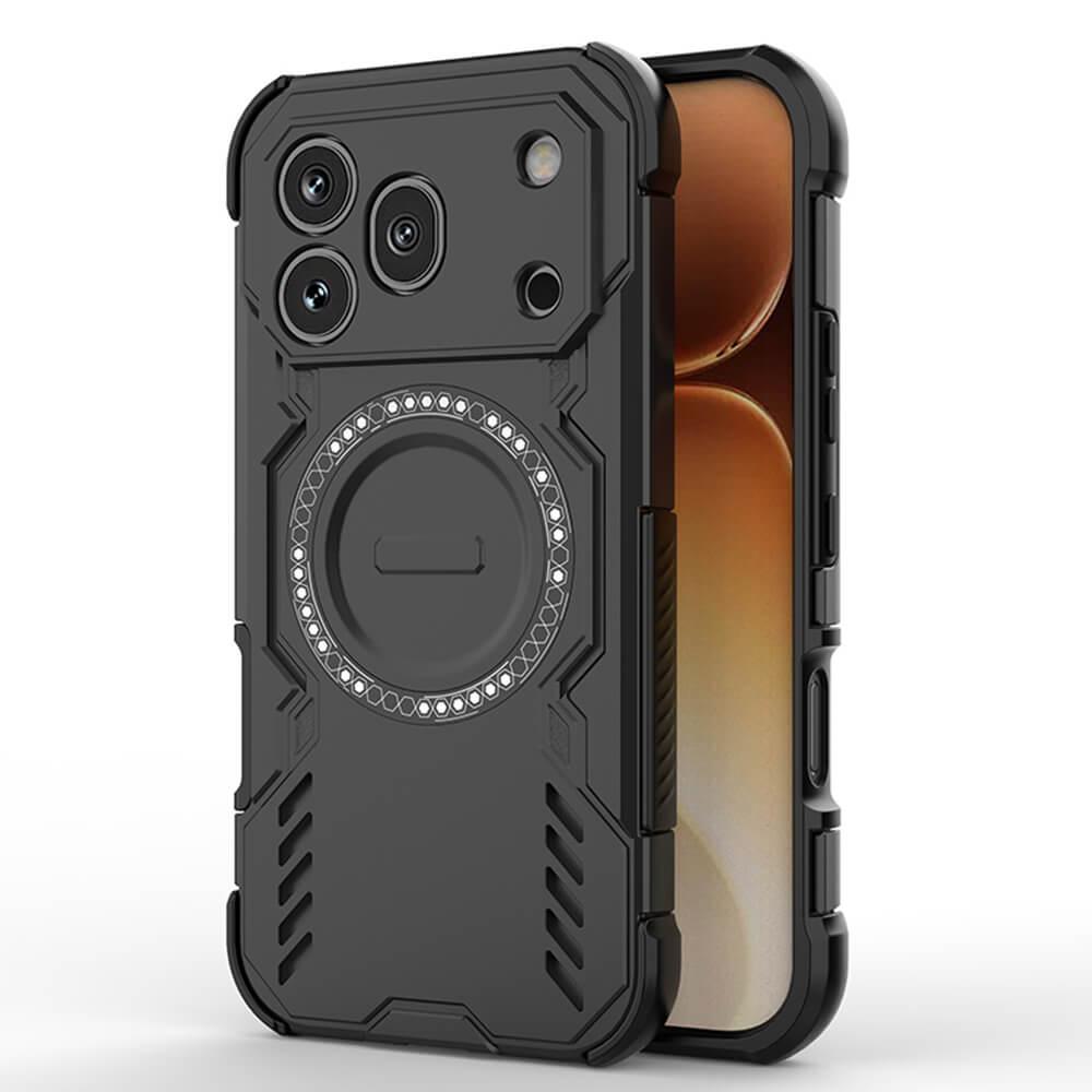 Хибриден удароустойчив кейс с MagSafe за Honor 600 Pro - Techsuit ArmorMag Case (черен) | JAR Computers Хибриден удароустойчив кейс с MagSafe за Honor 600 Pro - Techsuit ArmorMag Case (черен)