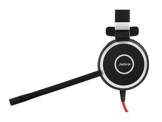 JABRA Evolve 40 UC mono Headset on-ear convertible wired | JAR Computers JABRA Evolve 40 UC mono Headset on-ear convertible wired