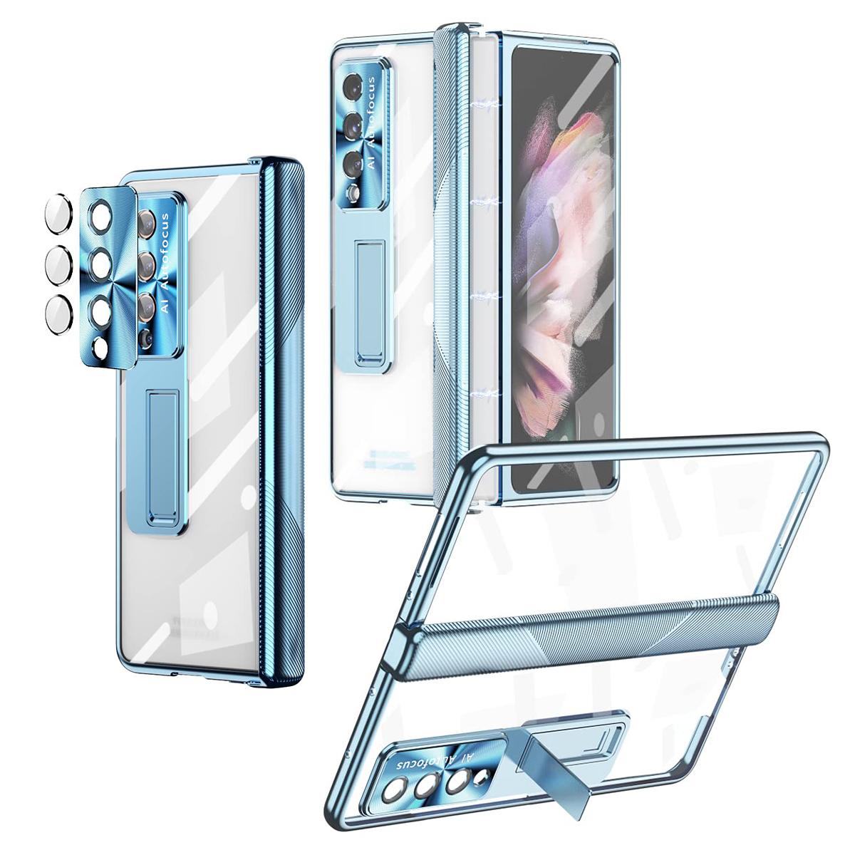 Калъф FW Full Body със стойка Samsung Z Fold 4 /син/ | JAR Computers Калъф FW Full Body със стойка Samsung Z Fold 4 /син/
