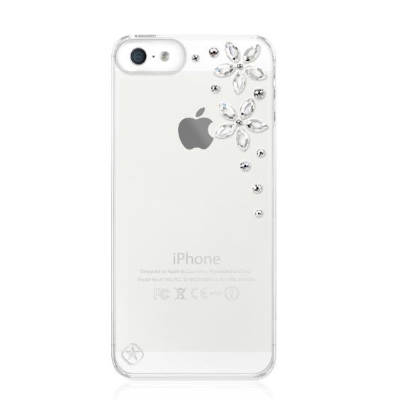 Кейс с кристали на Сваровски за iPhone 5, iPhone 5S, iPhone SE - Swarovski Flower Crystal | JAR Computers Кейс с кристали на Сваровски за iPhone 5, iPhone 5S, iPhone SE - Swarovski Flower Crystal
