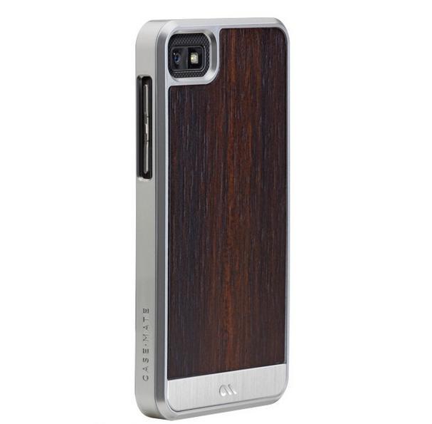 Кейс с покритие от дърво за Blackberry Z10 - CaseMate Wood Case Rosewood (тъмнокафяв) | JAR Computers Кейс с покритие от дърво за Blackberry Z10 - CaseMate Wood Case Rosewood (тъмнокафяв)