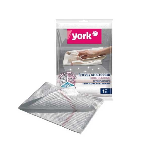 Кърпа за под York, памучна, 50 х 53 mm | JAR Computers Кърпа за под York, памучна, 50 х 53 mm