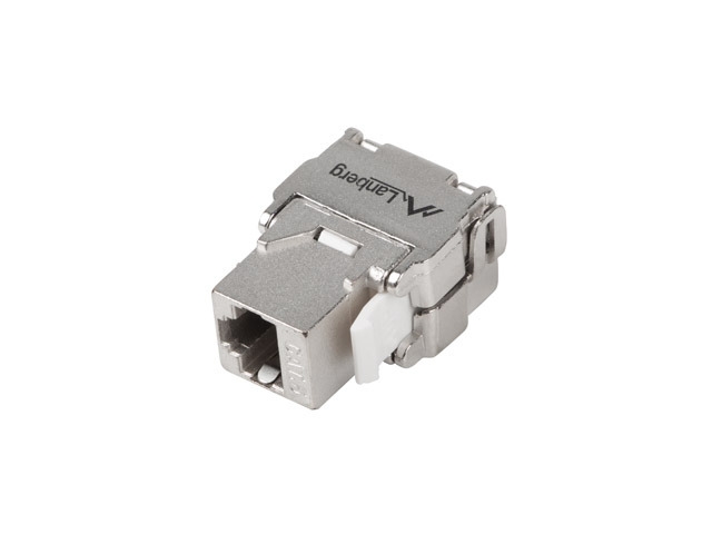 Lanberg  keystone TOOL-LESS module RJ45 180° FTP CAT.6a