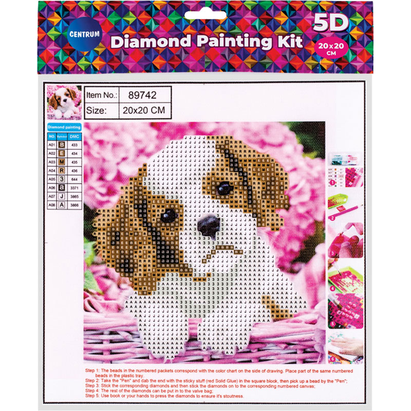 Мозайка Centrum 5D Diamond 89742 20/20см