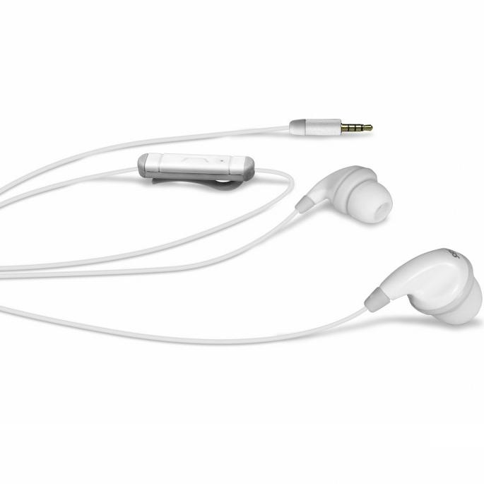 Слушалки с микрофон за iPhone и мобилни устройства - SBS Stereo In-Ear (бял) | JAR Computers Слушалки с микрофон за iPhone и мобилни устройства - SBS Stereo In-Ear (бял)