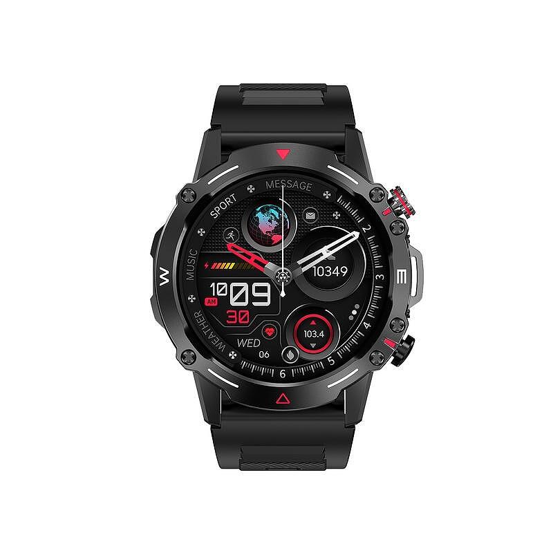 Смарт часовник LEMFO HK87 Black , 1.43