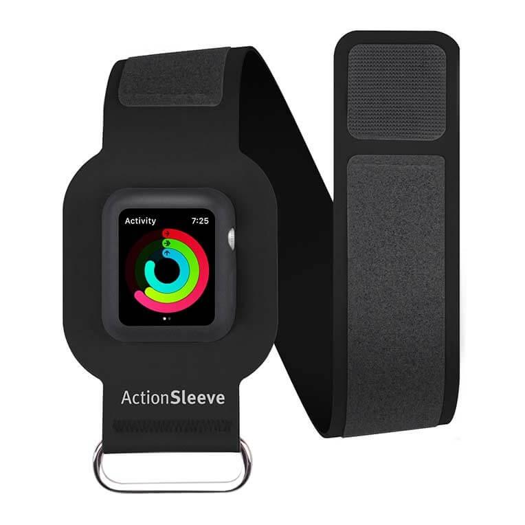 Спортна лента за ръка за Apple Watch 42мм, 44мм - TwelveSouth ActionSleeve armband Slim (черен) | JAR Computers Спортна лента за ръка за Apple Watch 42мм, 44мм - TwelveSouth ActionSleeve armband Slim (черен)