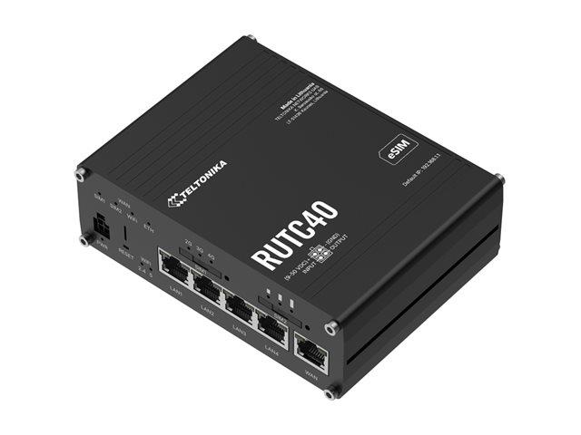 TELTONIKA NETWORKS RUTC40 4G/LTE WiFi 6 GLOBAL EU Router | JAR Computers TELTONIKA NETWORKS RUTC40 4G/LTE WiFi 6 GLOBAL EU Router