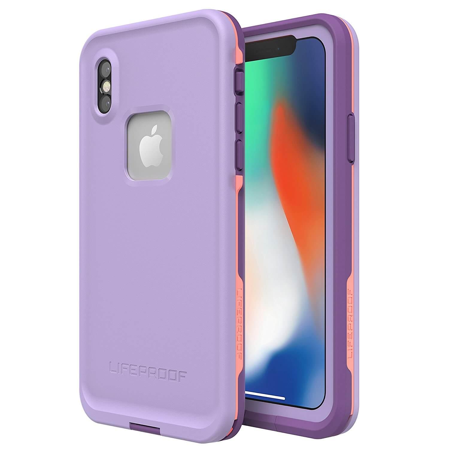 Ударо и водоустойчив кейс за iPhone XS, iPhone X - LifeProof Fre (лилав) | JAR Computers Ударо и водоустойчив кейс за iPhone XS, iPhone X - LifeProof Fre (лилав)