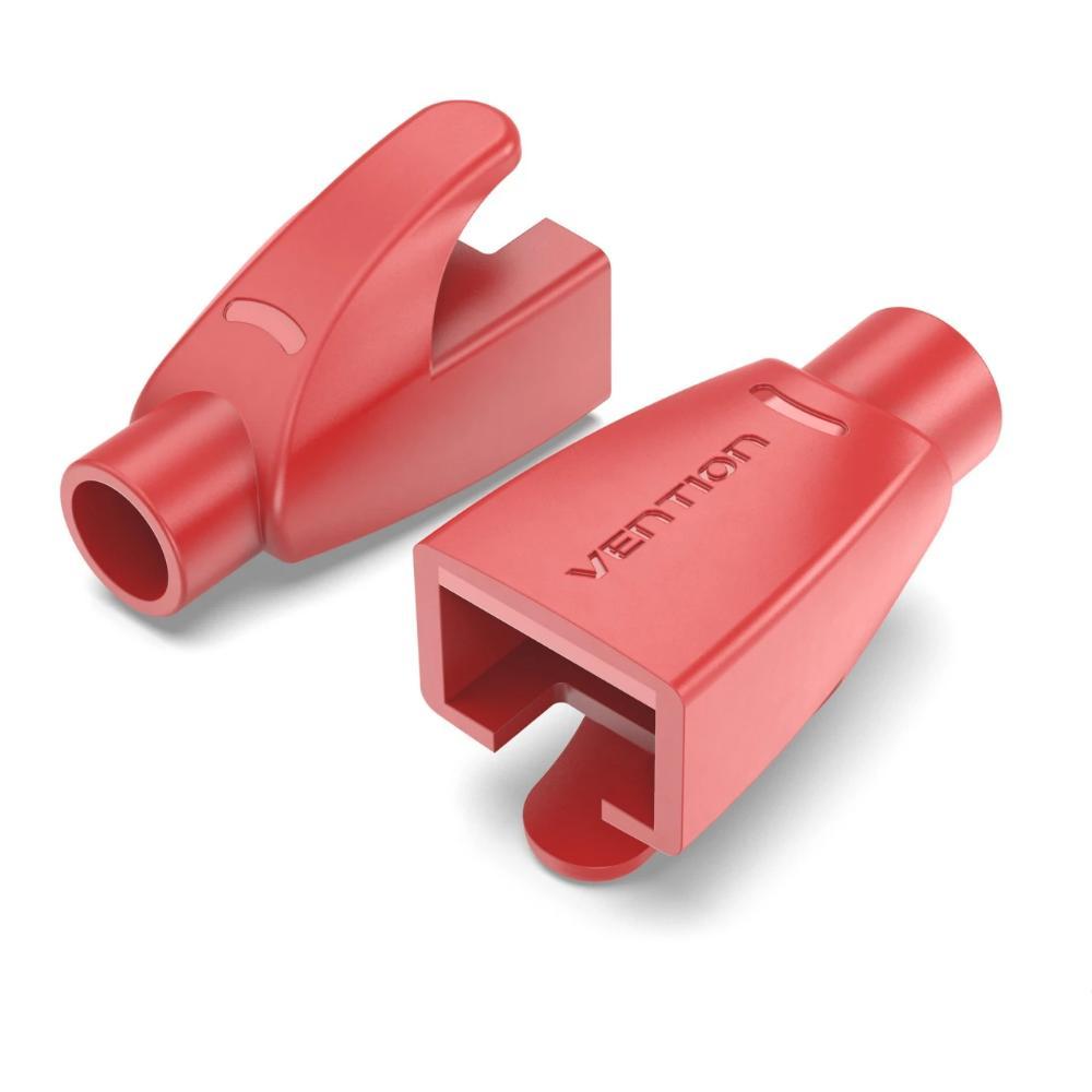 VENTION RJ45 Strain Relief Boots Red PVC Type 100-Pack (IODR0-100) (VENIODR0-100) | JAR Computers VENTION RJ45 Strain Relief Boots Red PVC Type 100-Pack (IODR0-100) (VENIODR0-100)