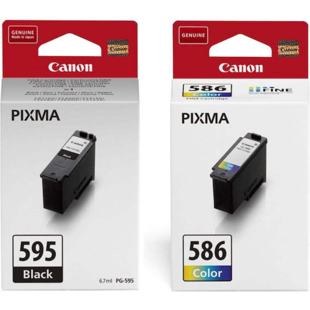 Canon Inkjet Ink PG-595/CL-586 PVP Multipack (7170C004) (CANPG-595-CL-586)