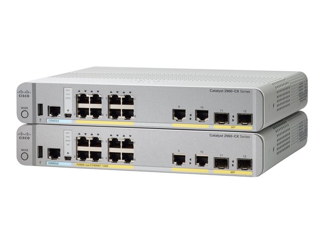 CISCO Catalyst 2960-CX 8 Port PoE LAN Base