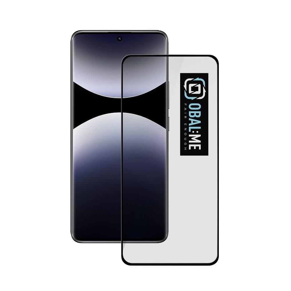 Обхващащо и ръбовете стъклено защитно покритие за дисплея на Xiaomi Redmi Note Pro 14 4G, Note 14 Pro 5G, Redmi Note 14S, Poco X7 5G - OBALME Tempered Glass Screen Protector 5D (черен-прозрачен) | JAR Computers Обхващащо и ръбовете стъклено защитно покритие за дисплея на Xiaomi Redmi Note Pro 14 4G, Note 14 Pro 5G, Redmi Note 14S, Poco X7 5G - OBALME Tempered Glass Screen Protector 5D (черен-прозрачен)