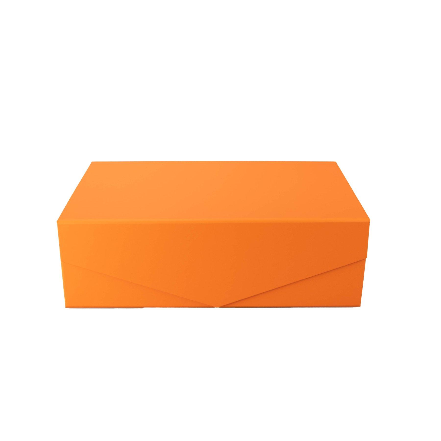 Office 1 Кутия Matt, с магнитно затваряне, сгъваема, 35 х 23 х 10 cm, оранжева | JAR Computers Office 1 Кутия Matt, с магнитно затваряне, сгъваема, 35 х 23 х 10 cm, оранжева