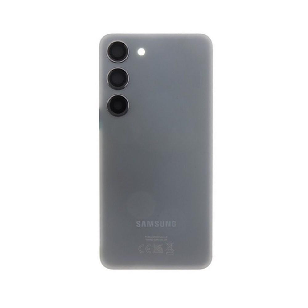 Оригинален резервен заден капак за Samsung Galaxy S23 - Samsung Back Cover (сив) | JAR Computers Оригинален резервен заден капак за Samsung Galaxy S23 - Samsung Back Cover (сив)
