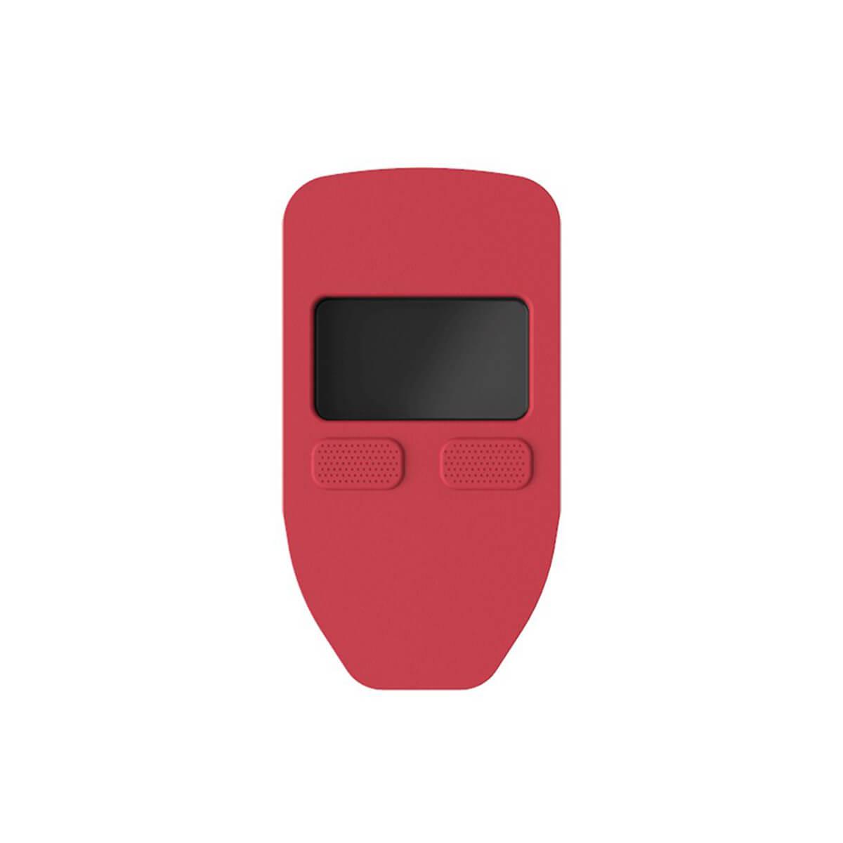 Висококачествен силиконов калъф за Trezor One портфейл - Trezor One Wallet Case (червен) | JAR Computers Висококачествен силиконов калъф за Trezor One портфейл - Trezor One Wallet Case (червен)