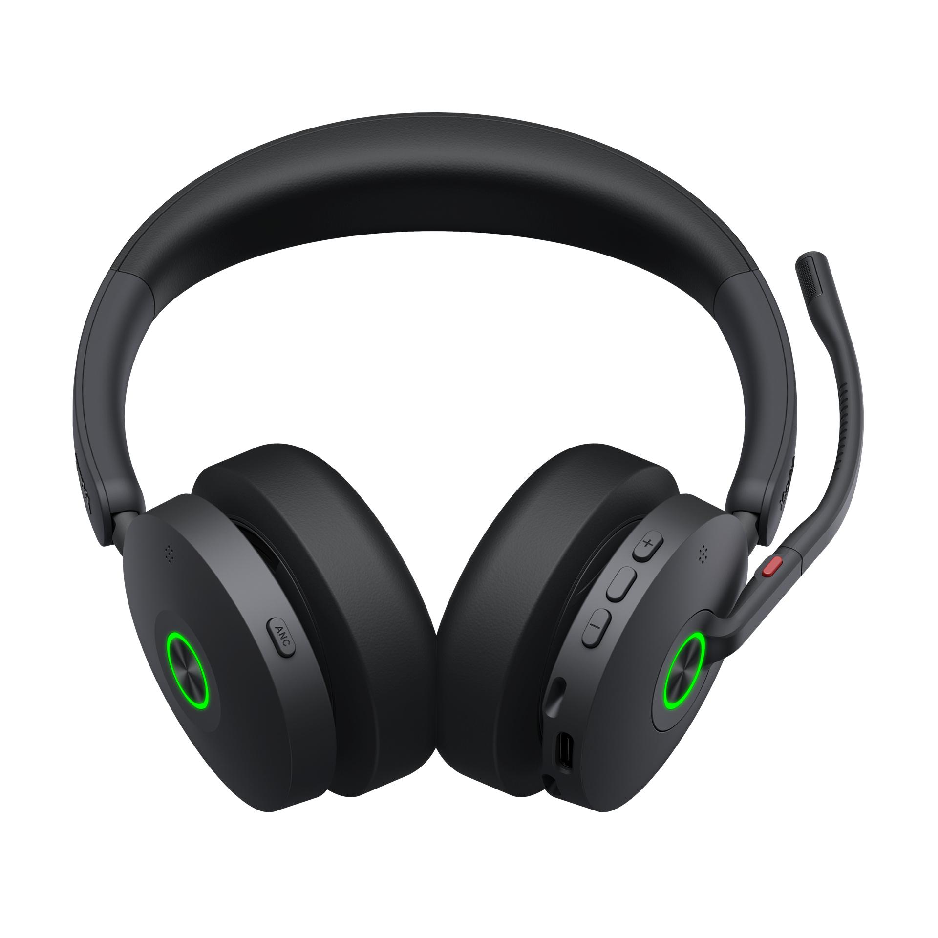 Yealink BH74 Bluetooth слушалки със стойка Teams USB-C/A, ANC | JAR Computers Yealink BH74 Bluetooth слушалки със стойка Teams USB-C/A, ANC