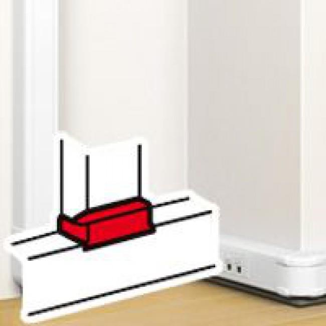 075671 Legrand Т-разклонение 80мм за DLP канал бял | JAR Computers 075671 Legrand Т-разклонение 80мм за DLP канал бял