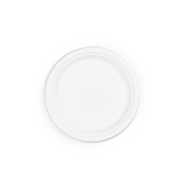 Биоразградима чиния Vegware, от захарна тръстика, бяла, 22 см, 50 бр. | JAR Computers Биоразградима чиния Vegware, от захарна тръстика, бяла, 22 см, 50 бр.
