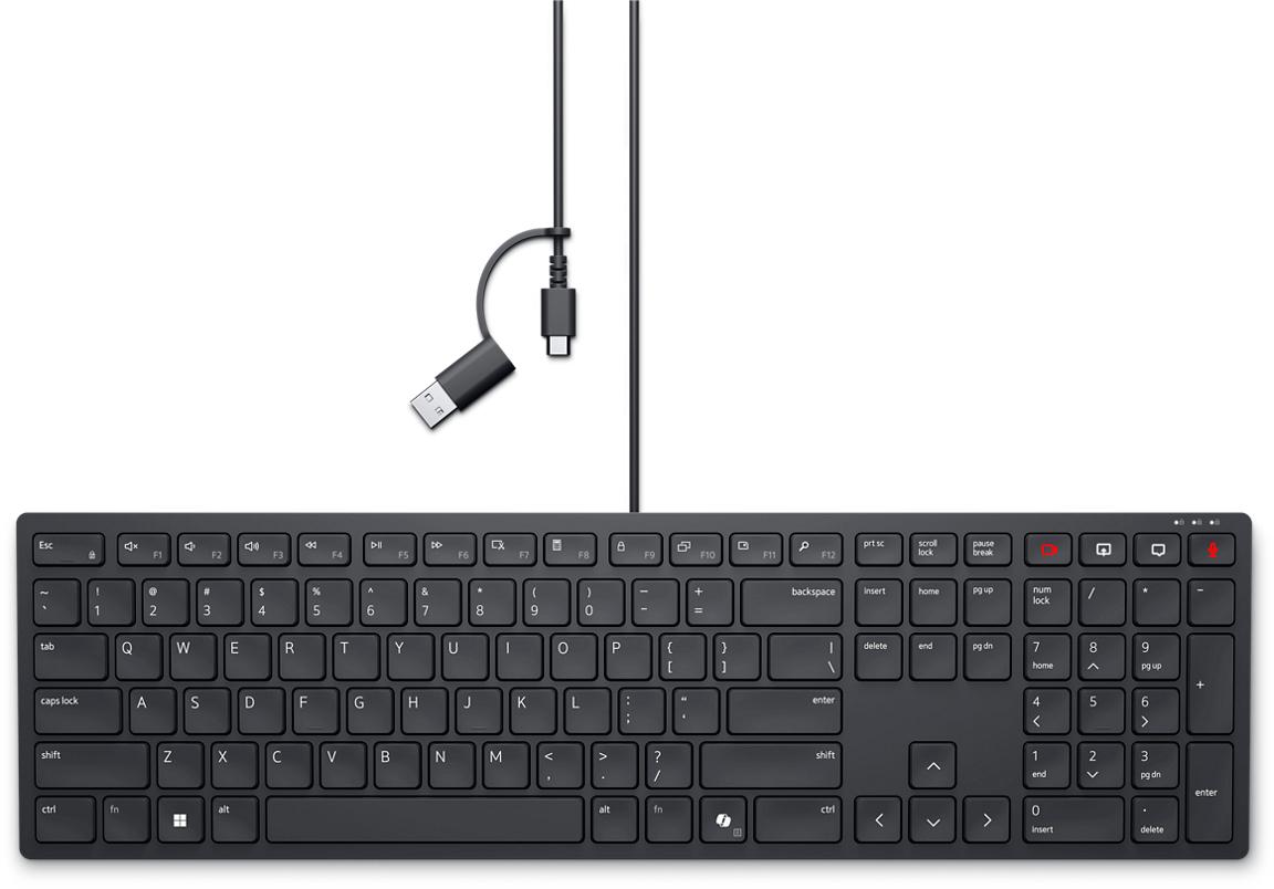 DELL KB525C клавиатура Офис USB QWERTY Американски международен език Черен | JAR Computers DELL KB525C клавиатура Офис USB QWERTY Американски международен език Черен