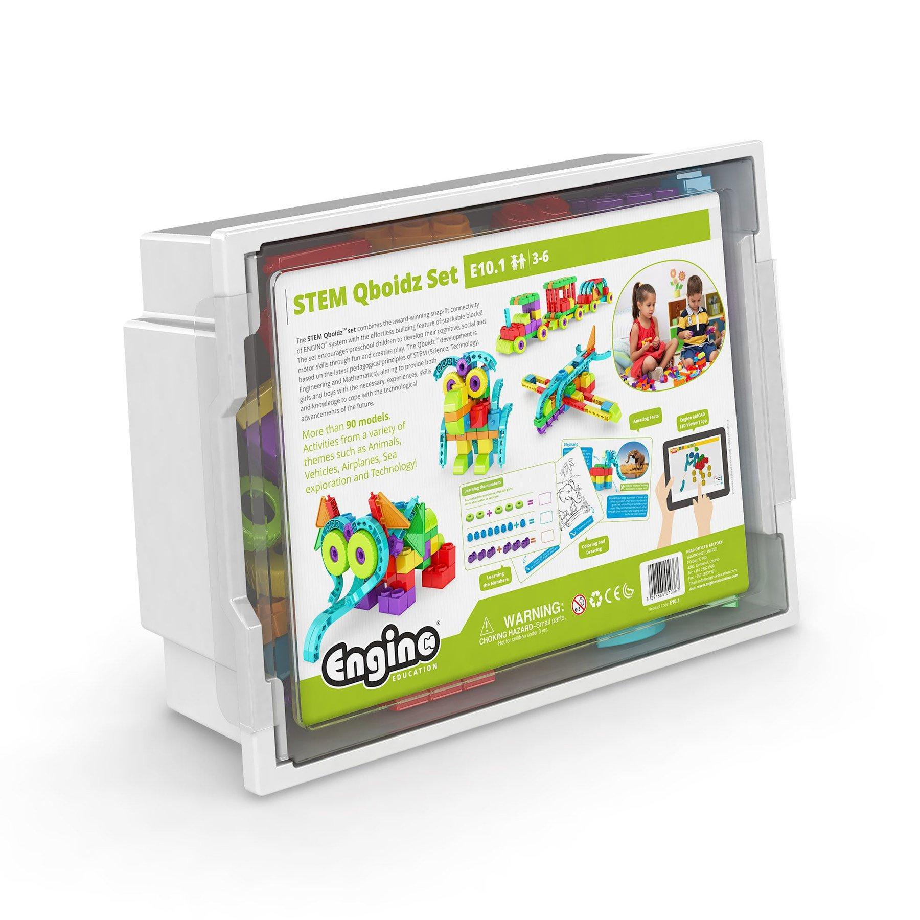 Engino Комплект Education Qboidz - Малки строители | JAR Computers Engino Комплект Education Qboidz - Малки строители