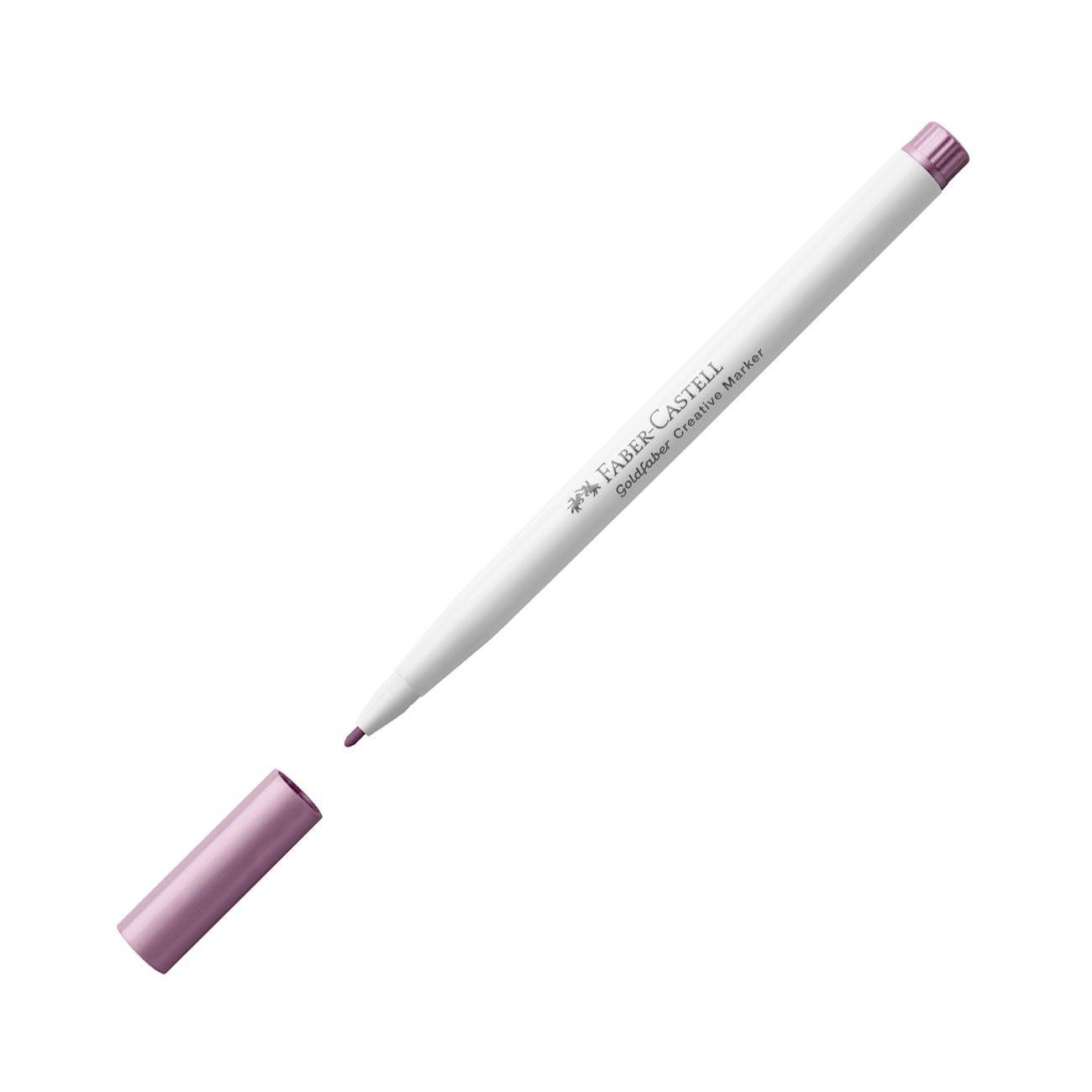 Faber-Castell Маркер Creative, объл, 1.5 mm, № 590, боровинка металик