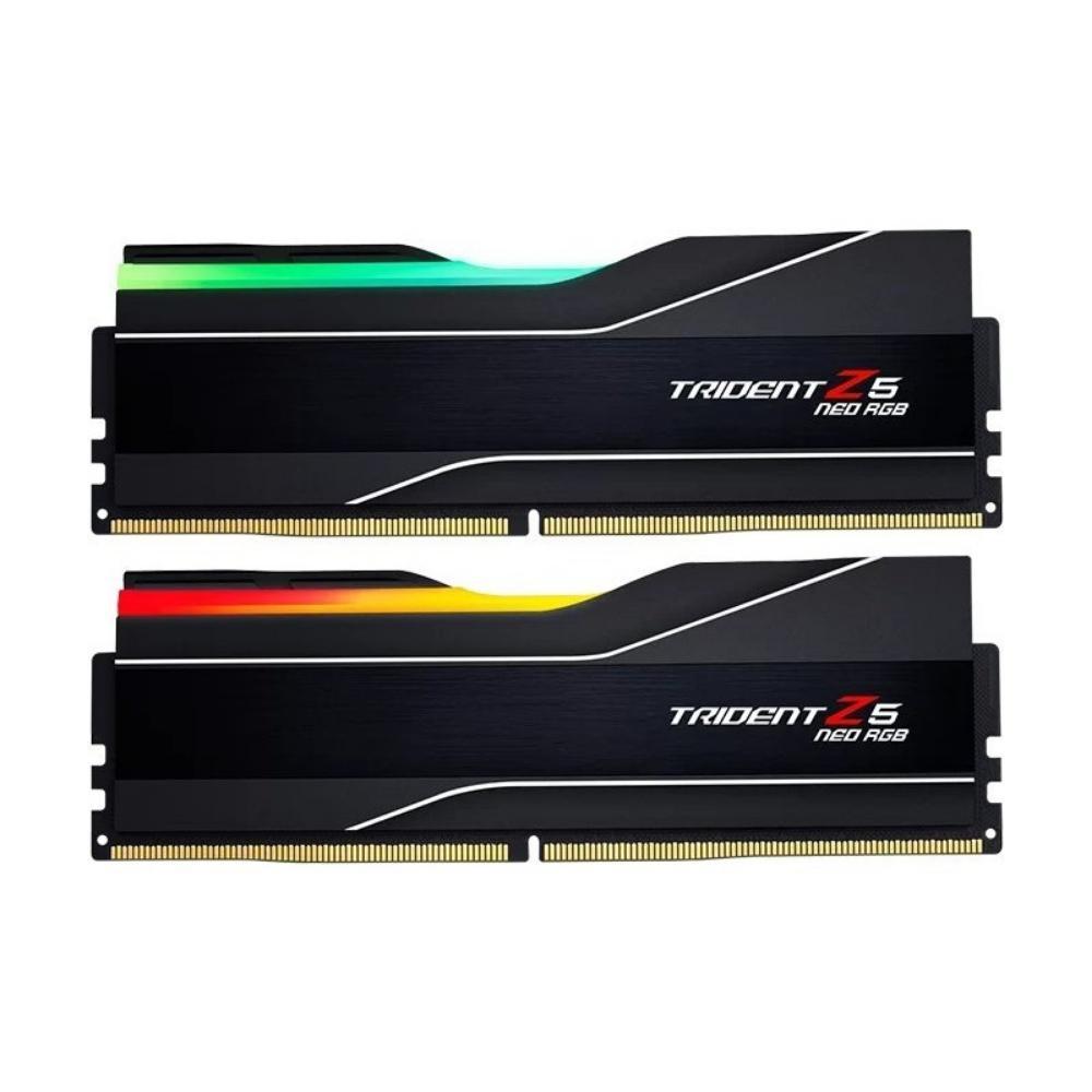 G.Skill Trident Z5 Neo RGB DDR5 64GB RAM με 2x32GB Modules και Ταχύτητα 6000 για Desktop (F5-6000J3238G32GX2-TZ5NR)