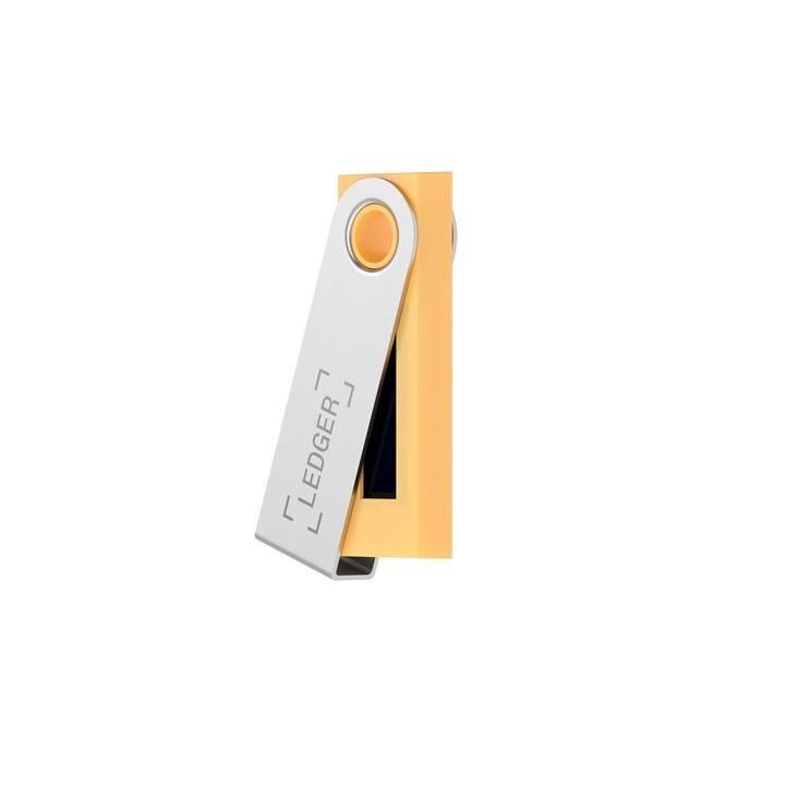 Хардуерен портфейл за криптовалути - Ledger Nano S (жълт) | JAR Computers Хардуерен портфейл за криптовалути - Ledger Nano S (жълт)