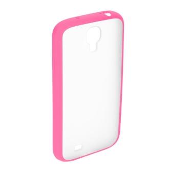 Хибриден кейс за Samsung Galaxy S4 - Trendy8 Facebump Candy Faceplate (розов-прозрачен) | JAR Computers Хибриден кейс за Samsung Galaxy S4 - Trendy8 Facebump Candy Faceplate (розов-прозрачен)
