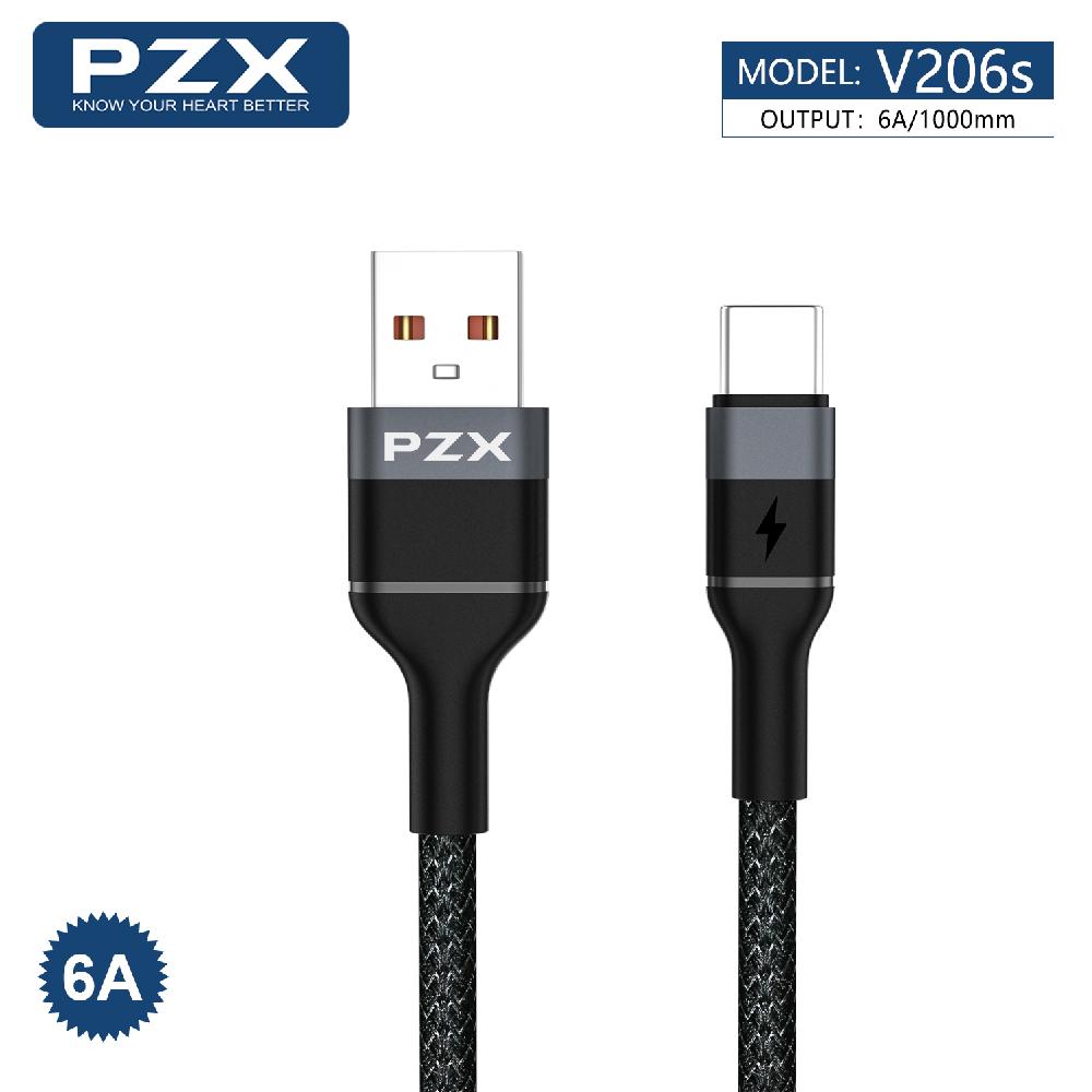 Кабел USB - Type C PZX V206S PD 60W 1m