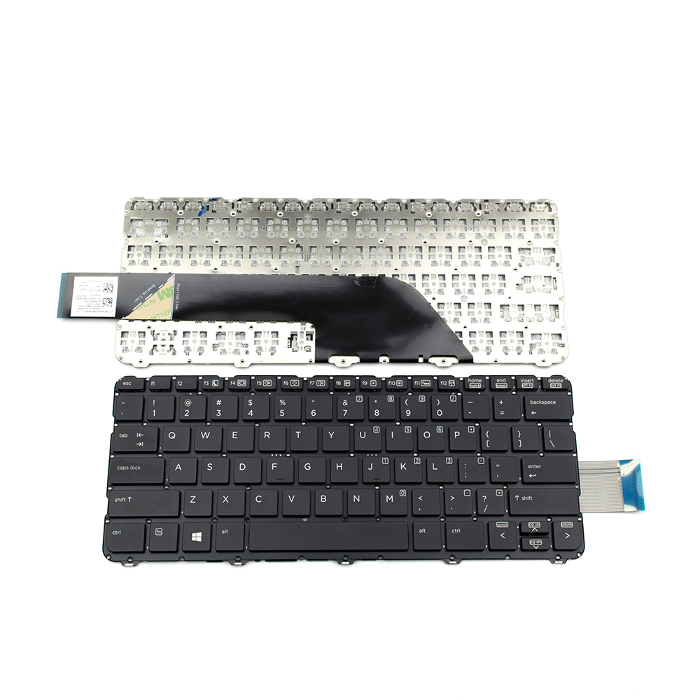 Клавиатура за лаптоп HP EliteBook X2 1012 Черна Без Рамка (Малък Ентър) с Кирилица / Black Without Frame US | JAR Computers Клавиатура за лаптоп HP EliteBook X2 1012 Черна Без Рамка (Малък Ентър) с Кирилица / Black Without Frame US