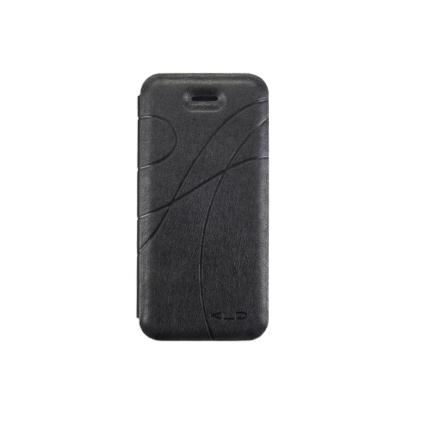 Кожен калъф тип портфейл за iPhone 5/5S/SE - Kalaideng Flip Case Oscar 2 (черен) | JAR Computers Кожен калъф тип портфейл за iPhone 5/5S/SE - Kalaideng Flip Case Oscar 2 (черен)