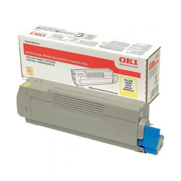 OKI C532/MC573 TNR YELLOW HC (46490605) 6k (OKI-C532-YHC)