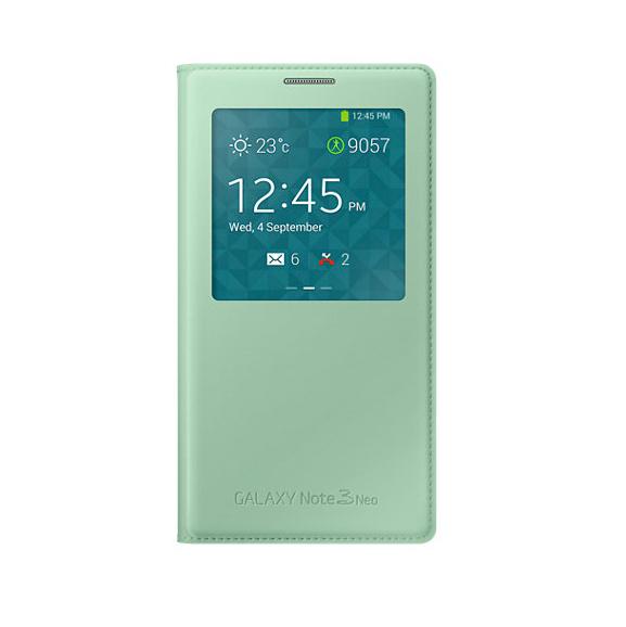Оригинален кожен калъф за Samsung Note 3 Neo - Samsung S-View Cover EF-CN750BME (светлосин) | JAR Computers Оригинален кожен калъф за Samsung Note 3 Neo - Samsung S-View Cover EF-CN750BME (светлосин)