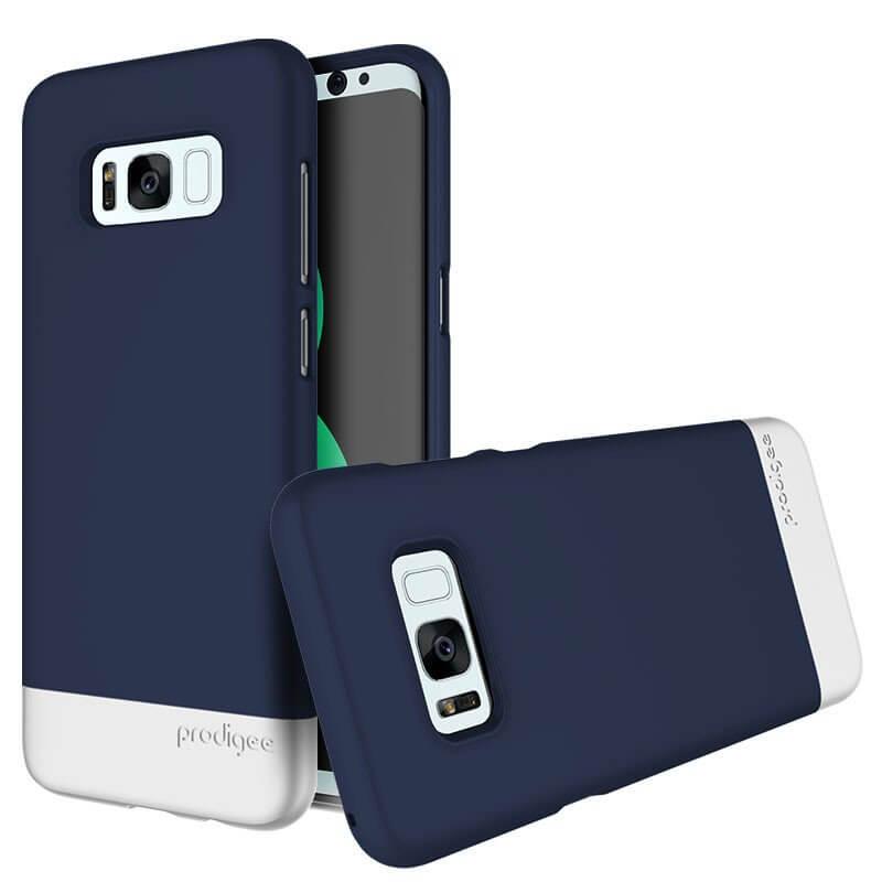 Поликарбонатов слайдер кейс за Samsung Galaxy S8 - Prodigee Accent Case (син-сребрист) | JAR Computers Поликарбонатов слайдер кейс за Samsung Galaxy S8 - Prodigee Accent Case (син-сребрист)