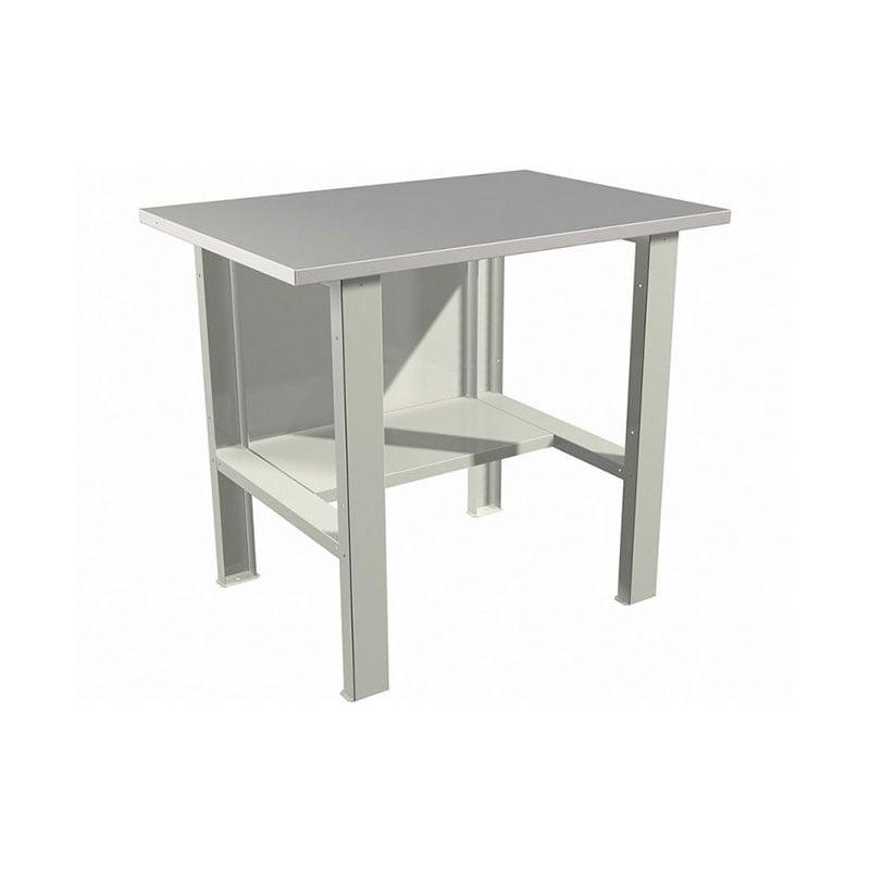 Работна маса WT100 F1, 1000 х 700 х 870 mm, метална, MDF плот | JAR Computers Работна маса WT100 F1, 1000 х 700 х 870 mm, метална, MDF плот