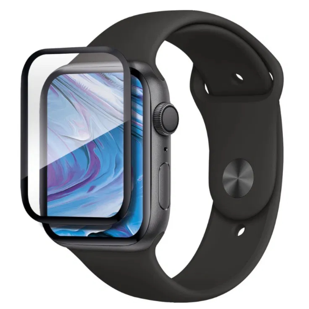 Стъклен протектор за смарт часовник iWatch 7 | JAR Computers Стъклен протектор за смарт часовник iWatch 7