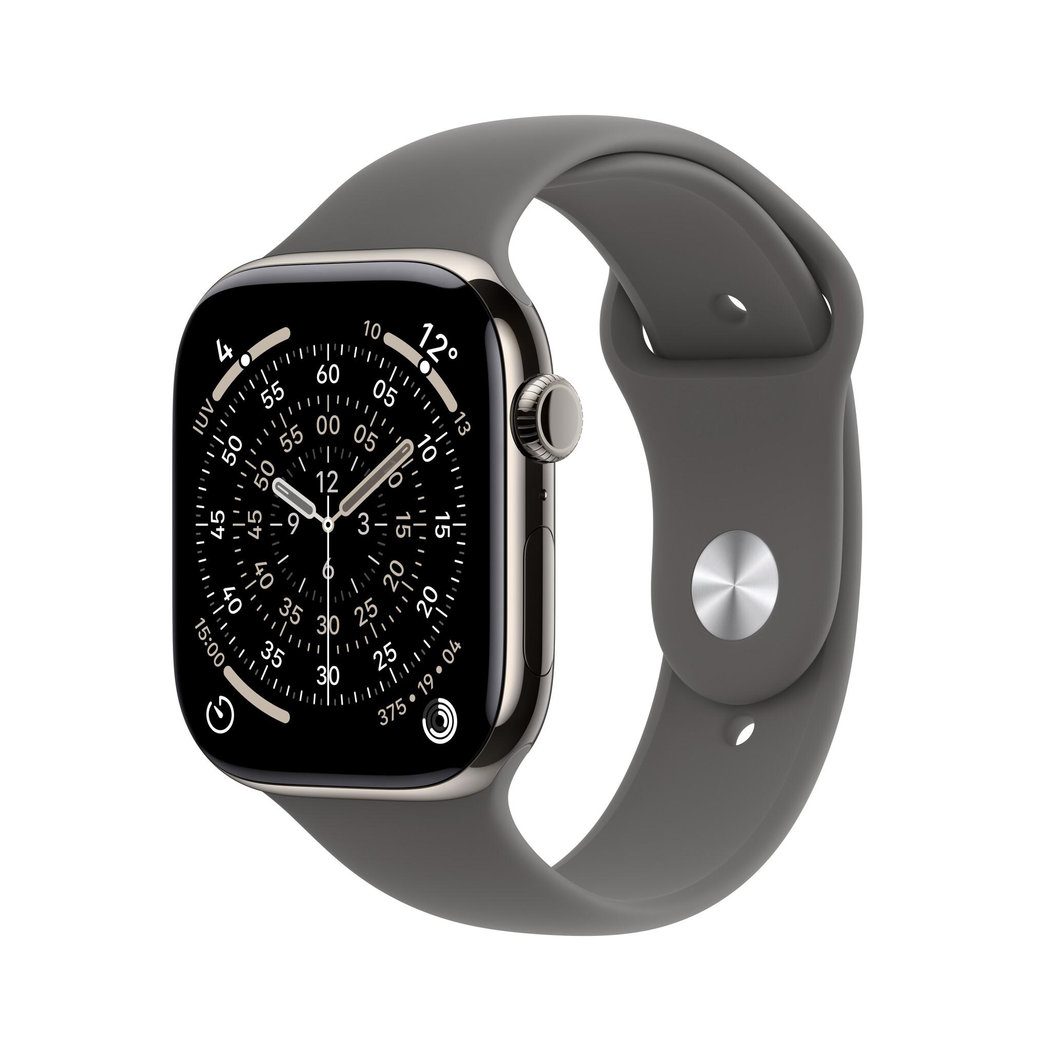 Apple Watch Series 11 OLED 42 мм Цифров 374 x 446 пиксела Тъчскрийн 5G Титан Wi-Fi GPS (сателитен) | JAR Computers Apple Watch Series 11 OLED 42 мм Цифров 374 x 446 пиксела Тъчскрийн 5G Титан Wi-Fi GPS (сателитен)