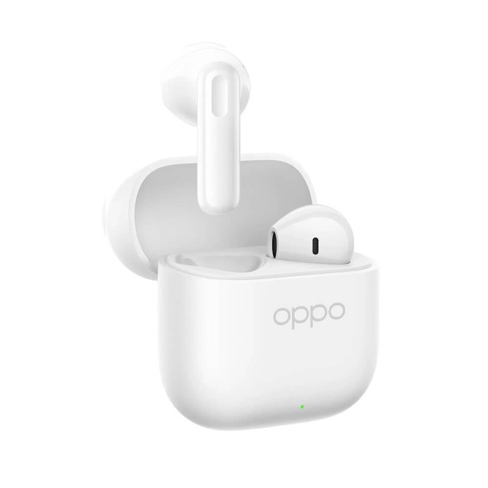 Безжични блутут слушалки със зареждащ кейс - Oppo Enco Buds3 TWS Bluetooth Earphones (бял) | JAR Computers Безжични блутут слушалки със зареждащ кейс - Oppo Enco Buds3 TWS Bluetooth Earphones (бял)