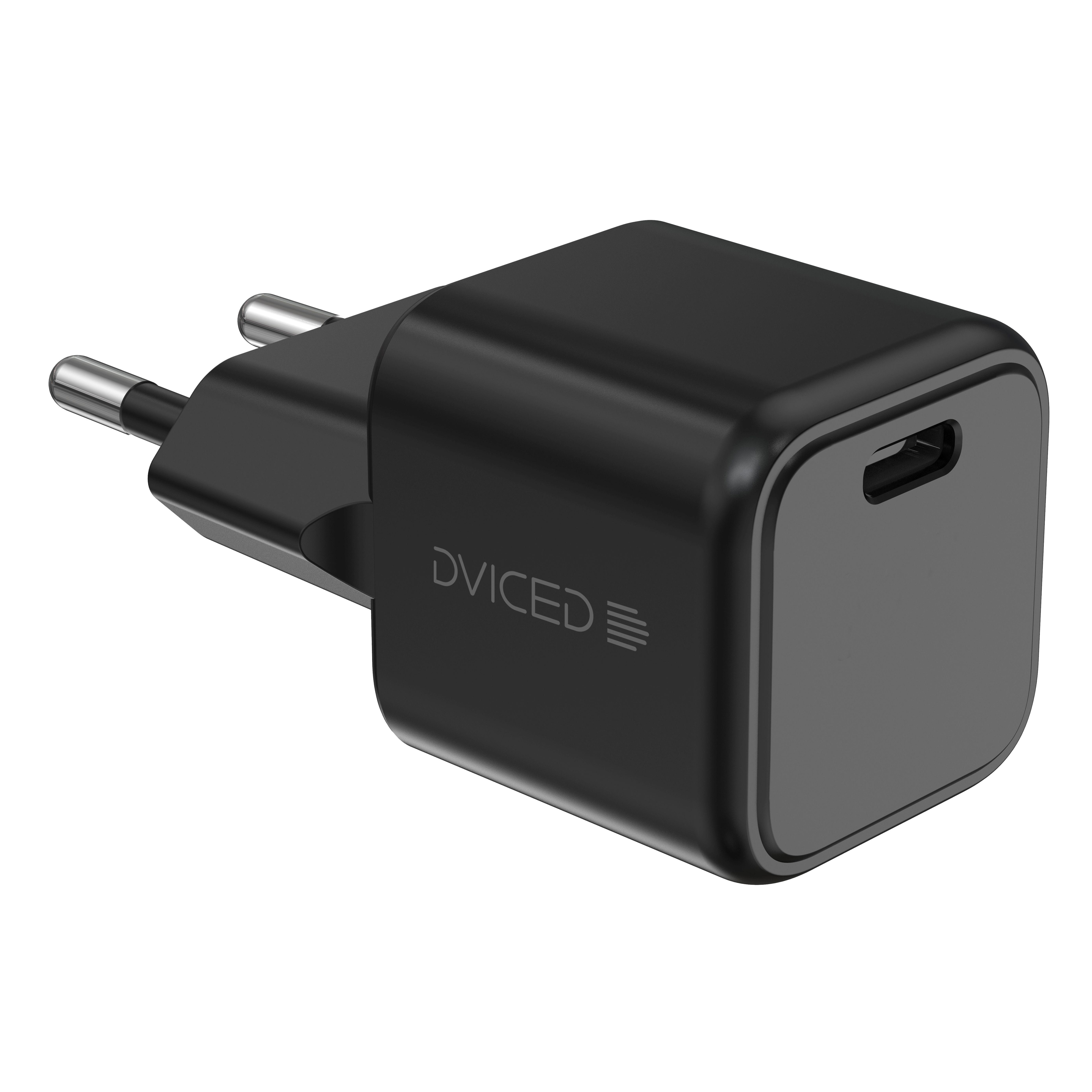 Dviced Wall charger 30W GaN USB-C EU - Black | JAR Computers Dviced Wall charger 30W GaN USB-C EU - Black