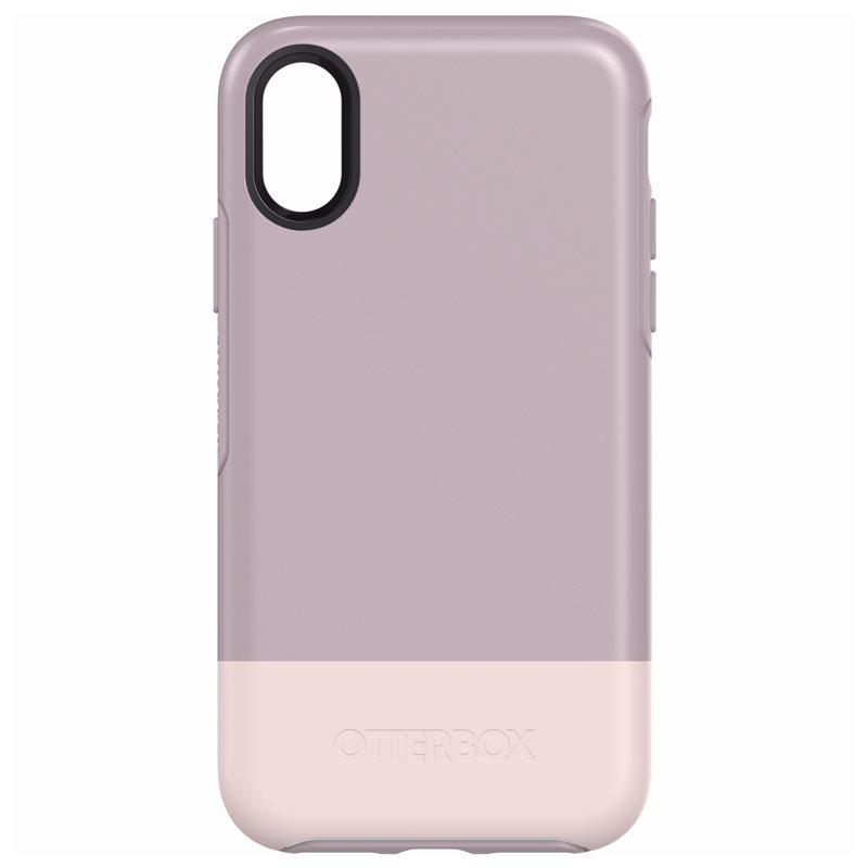 Хибриден кейс с висока защита за iPhone XS, iPhone X - Otterbox Symmetry Series Case (розов) | JAR Computers Хибриден кейс с висока защита за iPhone XS, iPhone X - Otterbox Symmetry Series Case (розов)