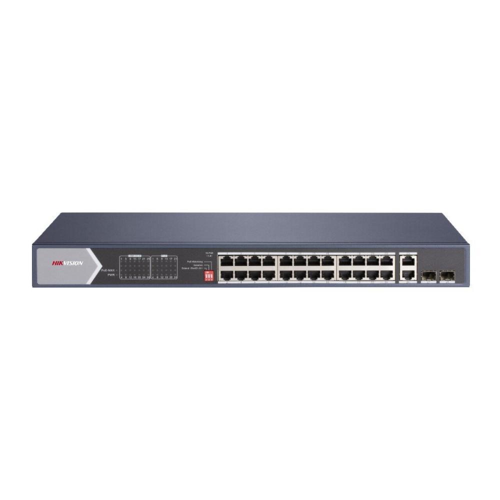 Hikvision 28 Port Unmanaged PoE Switch L2 Series (DS-3E0528HP-E) (HKVDS-3E0528HP-E) | JAR Computers Hikvision 28 Port Unmanaged PoE Switch L2 Series (DS-3E0528HP-E) (HKVDS-3E0528HP-E)