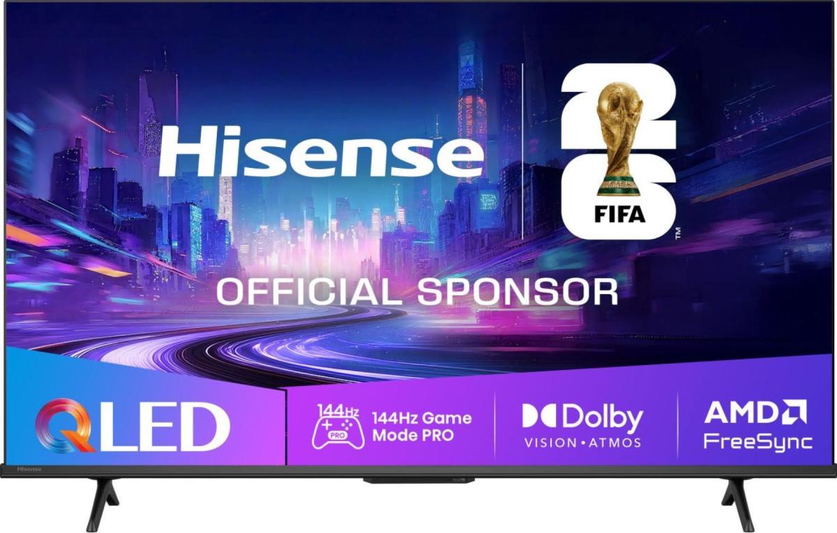 Hisense 43E77Q PRO 109.2 cm (43") 4K Ultra HD Smart TV Wi-Fi Black | JAR Computers Hisense 43E77Q PRO 109.2 cm (43") 4K Ultra HD Smart TV Wi-Fi Black