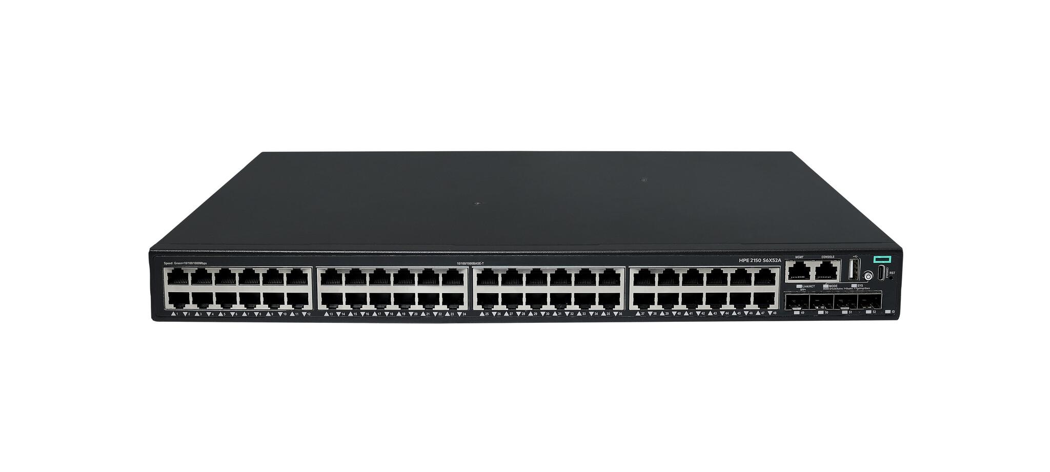 HPE Networking CW 2150 48p 10M/100M/1G 4p SFP+ 1G/10G Switch Управляем | JAR Computers HPE Networking CW 2150 48p 10M/100M/1G 4p SFP+ 1G/10G Switch Управляем