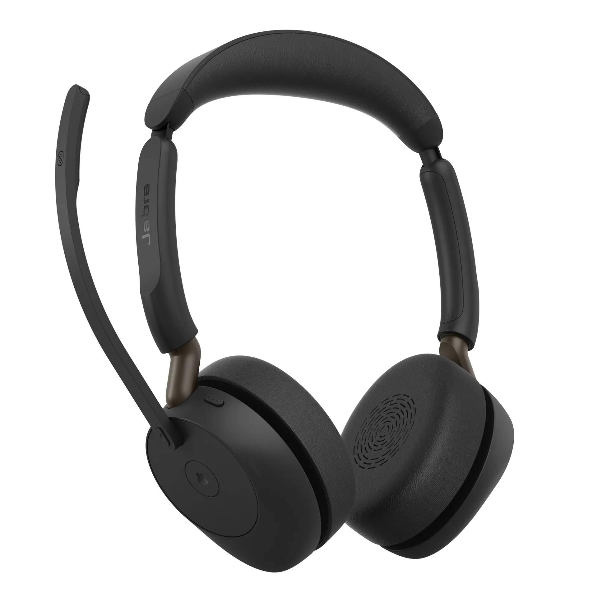 Jabra Evolve3 65 Stereo безжични стерео слушалки с ANC, LINK 390c, UC, черни | JAR Computers Jabra Evolve3 65 Stereo безжични стерео слушалки с ANC, LINK 390c, UC, черни