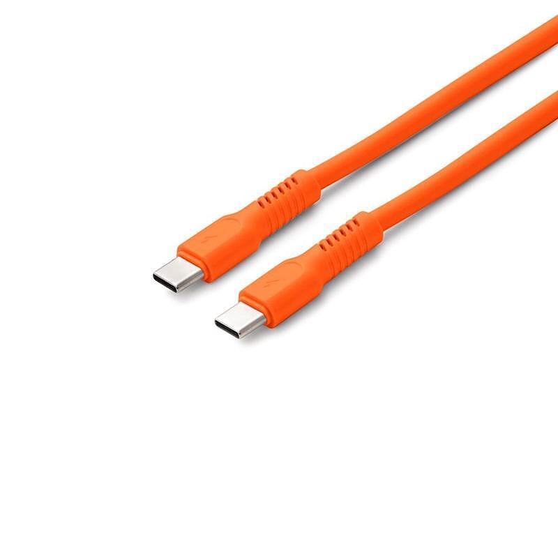 Кабел USB-C - USB-C 1,8m 3A COLORUM  оранжев