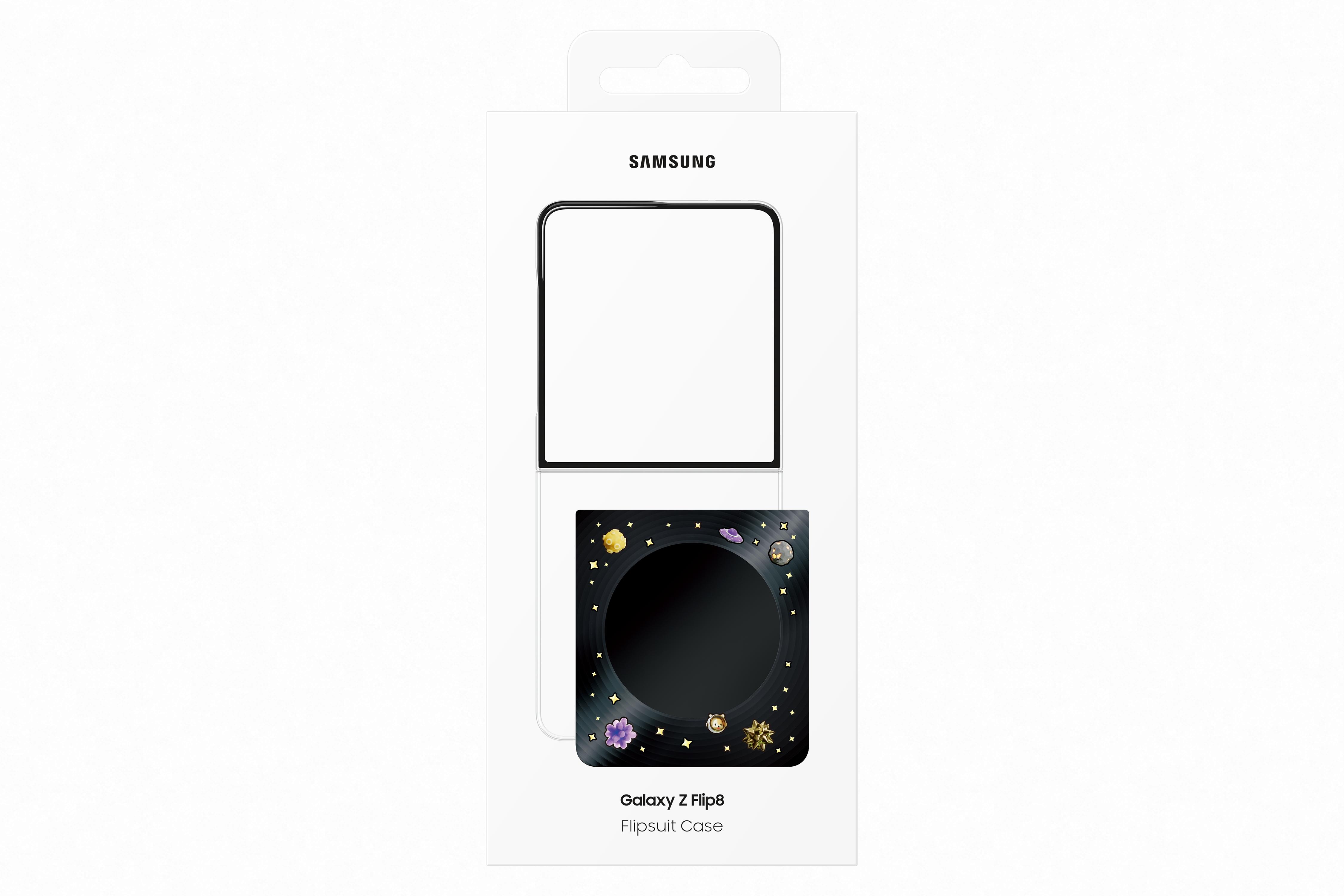 Калъф Samsung Galaxy Z FLIP8 FLIPSUIT CASE BLACK EF-FF776CBEGWW